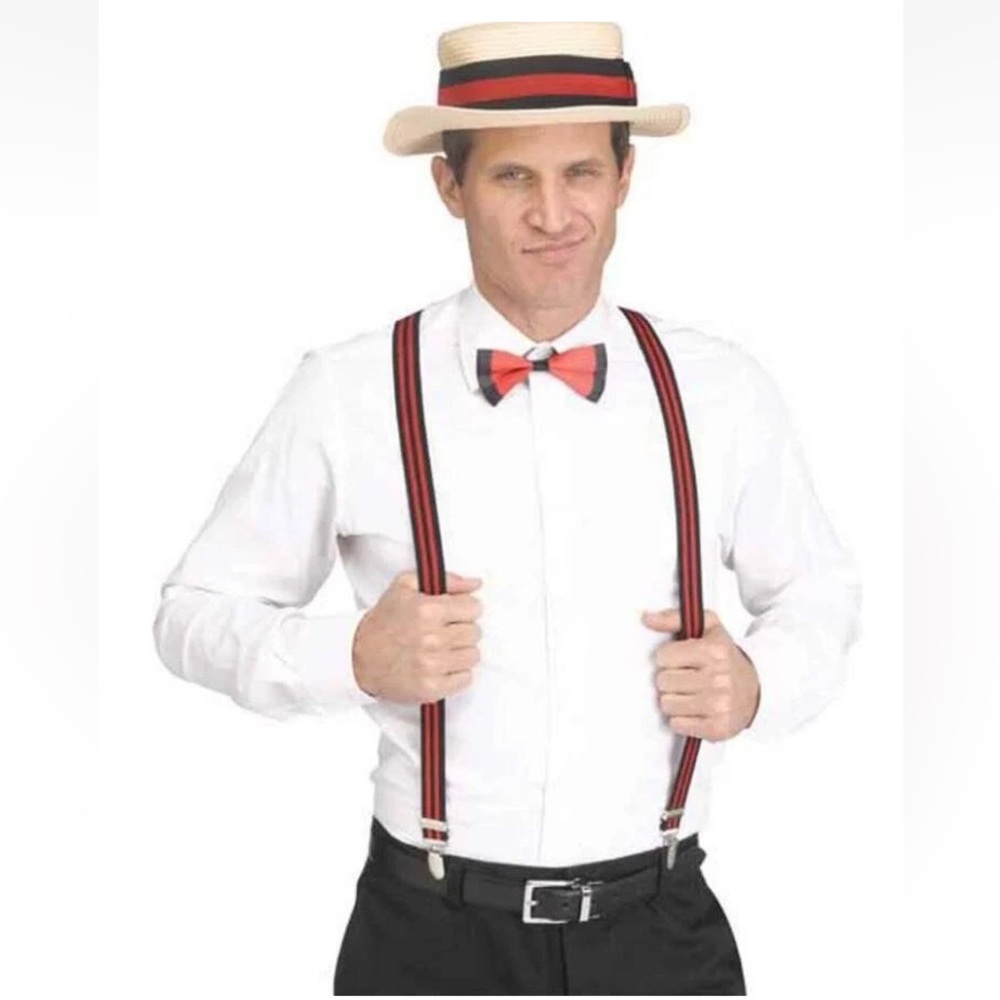 NWT Fun World‎ Teen / Adult Gatsby Gangster Accessory Set Halloween Cosplay